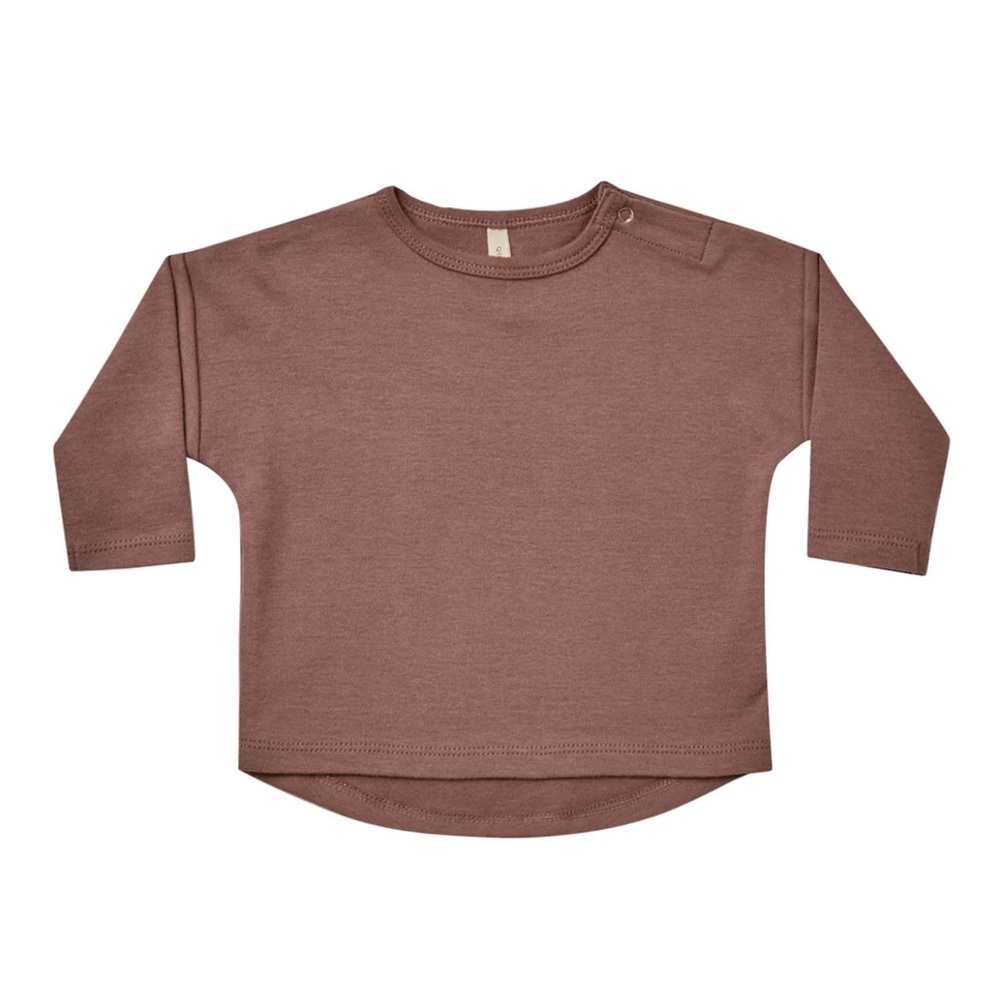Quincy Mae Long Sleeve Tee | Pecan